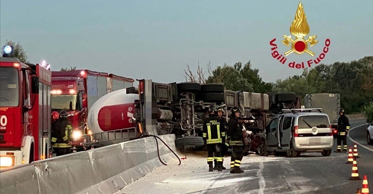 l'incidente di stamani