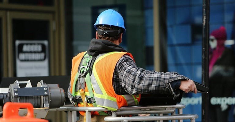 droga in un cantiere