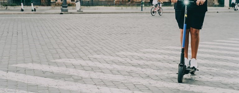 monopattino recuperato