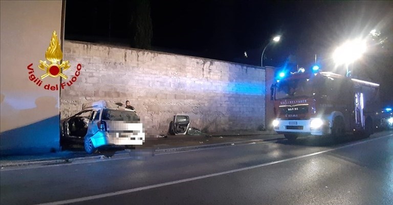 le immagini dell'incidente