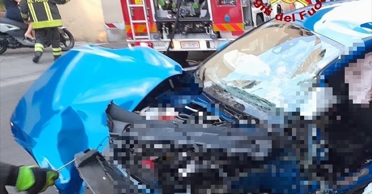 l'immagine dell'incidente