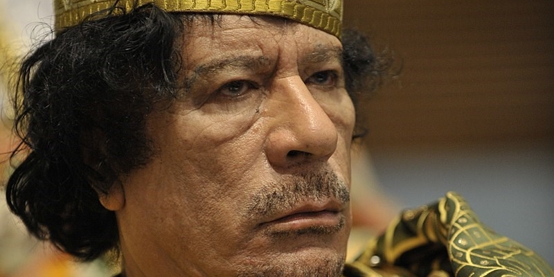 2011, viene ucciso Gheddafi