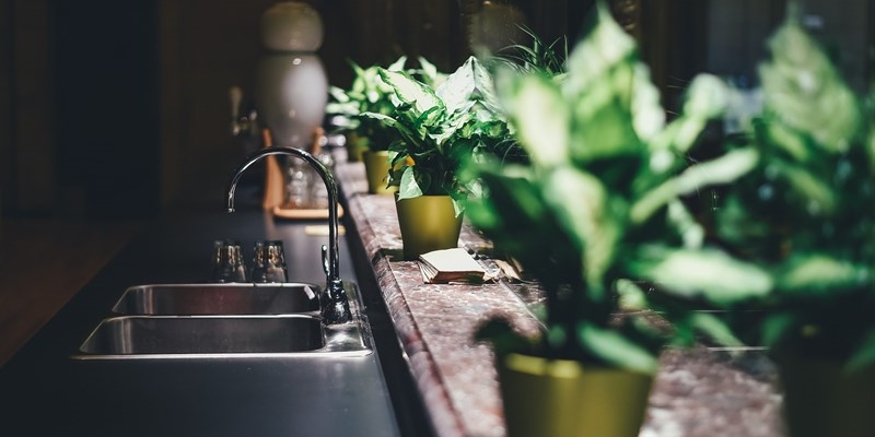 cucina in pessimo stato