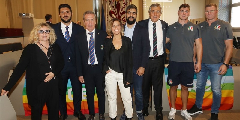 Presentazione di Italia - Australia di Rugby