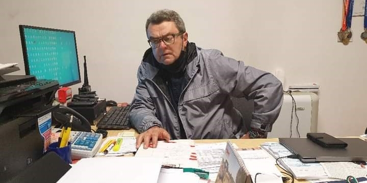 Girolamo Bartoloni della Protezione Civile del Mugello