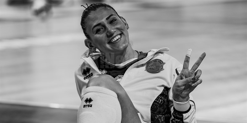 La giocatrice della Savino Del Bene Scandicci Camilla Mingardi.