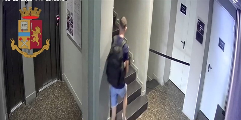 I ladri ripresi in azione