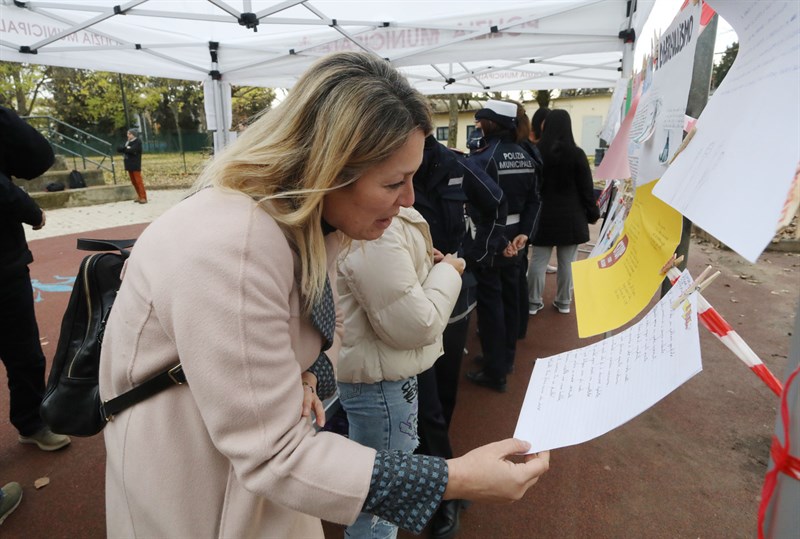 Un momento della giornata anti bullismo