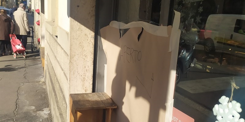 la spaccata della notte in San Jacopino