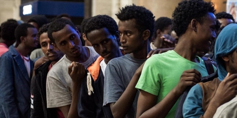 Migranti. Foto di repertorio