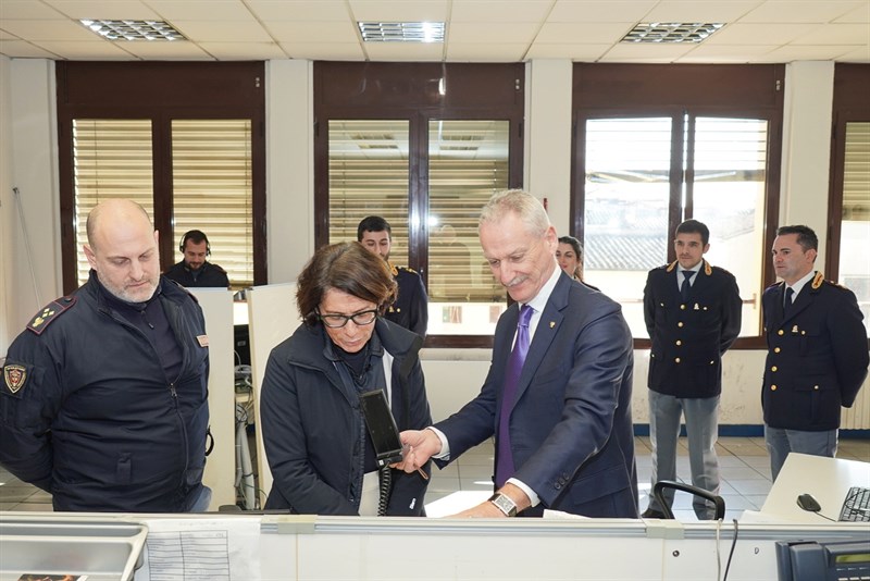 La visita del nuovo Prefetto in Questura