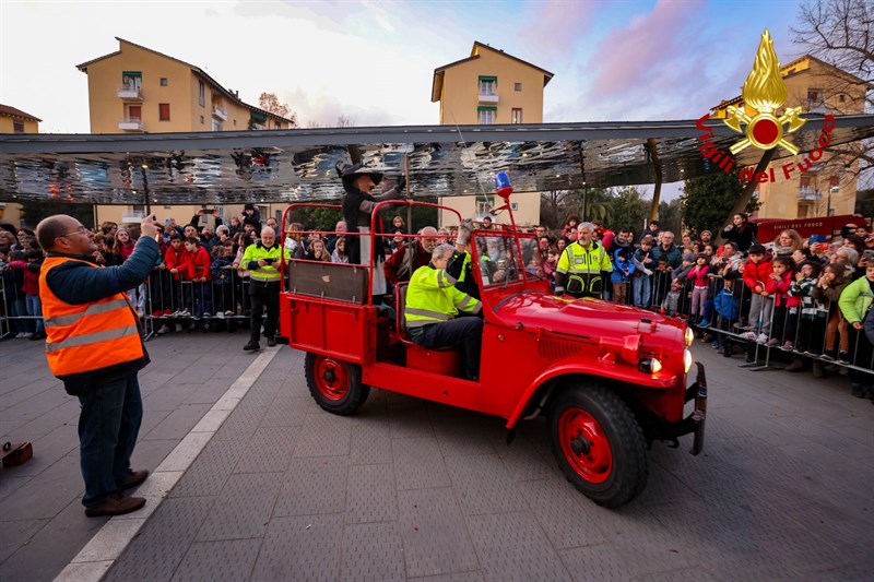 La Befana dei Vigili del Fuoco