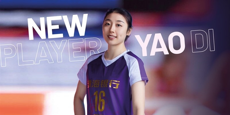 La nuova palleggiatrice della Savino Del Bene Scandicci Yao Di.