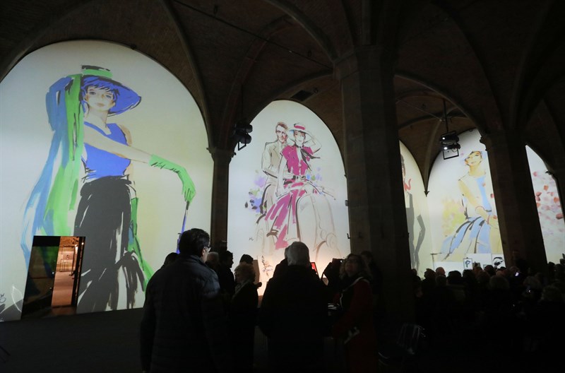 il ricordo in Sala d'Arme