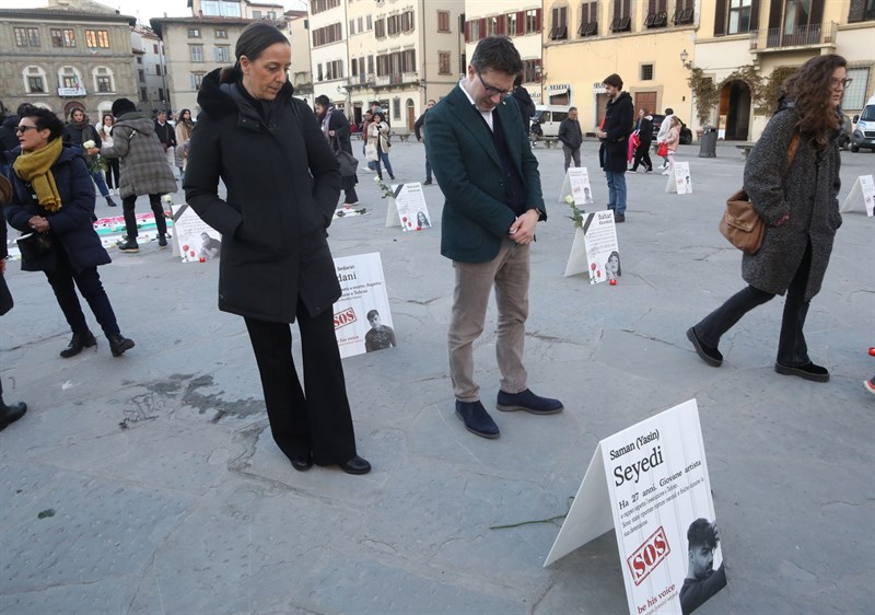 Un momento della manifestazione