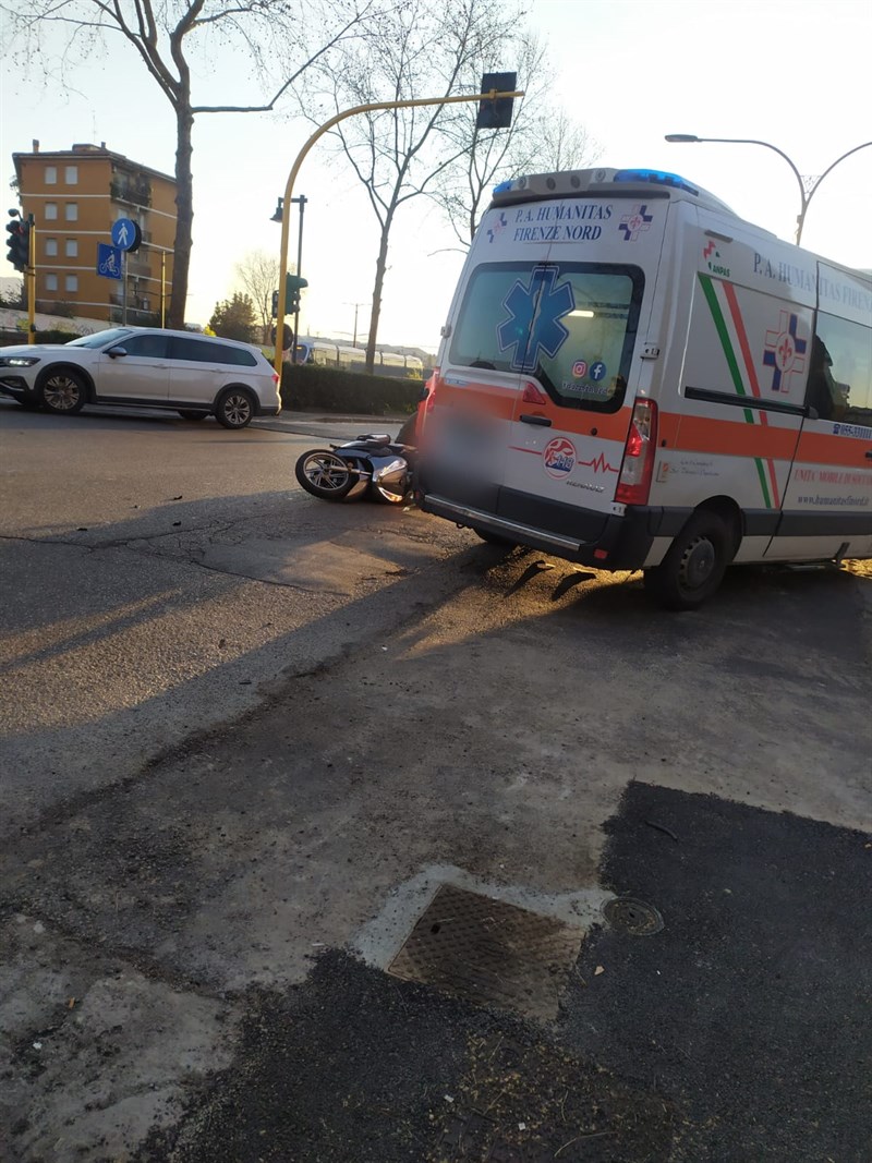 l'incidente di stamani