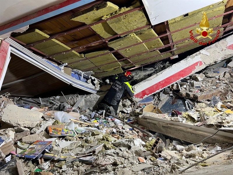 I Vigli del Fuoco in azione in Turchia.