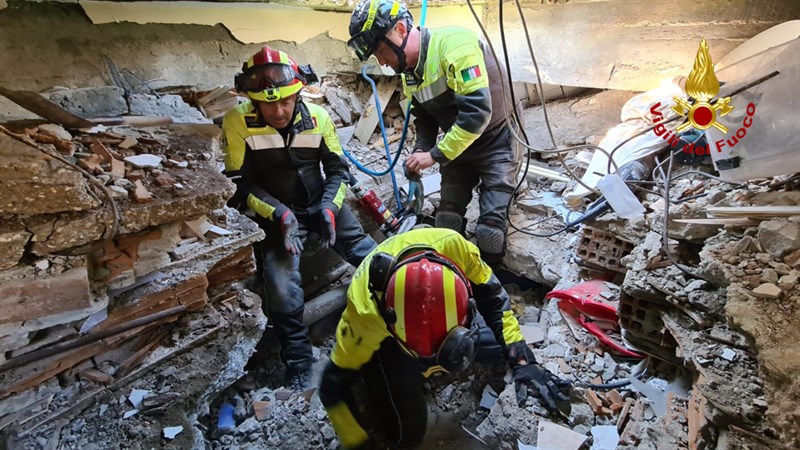 I Vigili del Fuoco in azione in Turchia