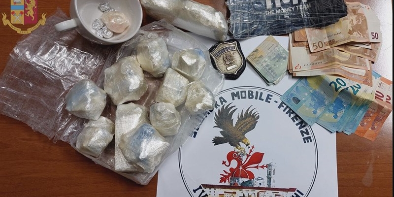 Il materiale sequestrato