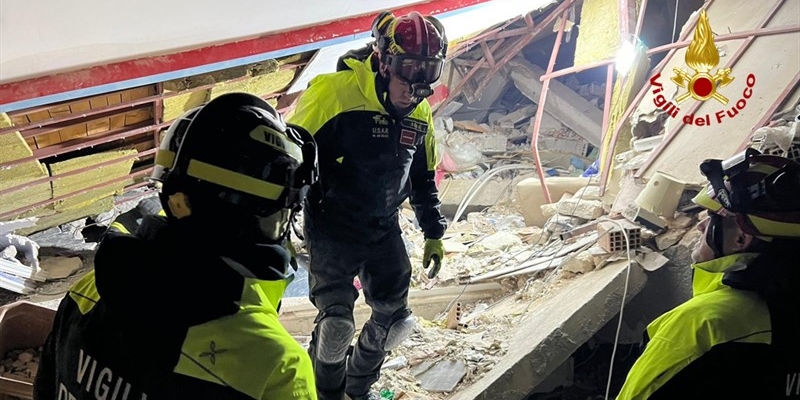 I Vigli del Fuoco in azione in Turchia