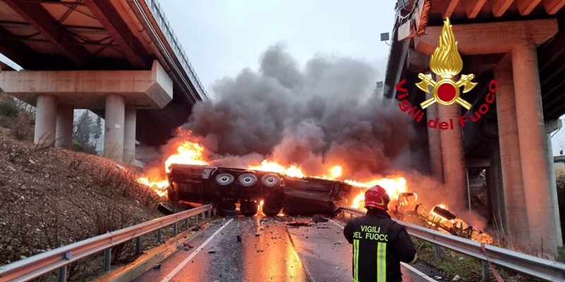 Le immagini dell'incidente.