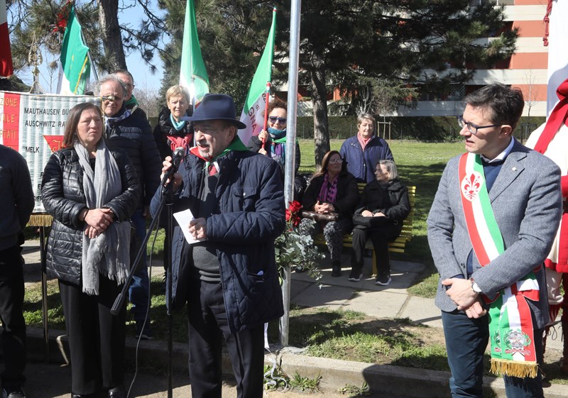 La cerimonia d'intitolazione