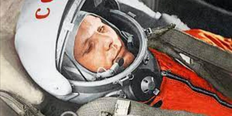Juri Gagarin nello spazio