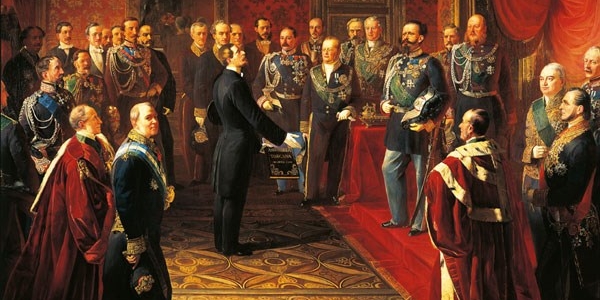 Bettino Ricasoli presenta il plebiscito di annessione della Toscana all'Italia di Vittorio Emanuele II di Savoia.