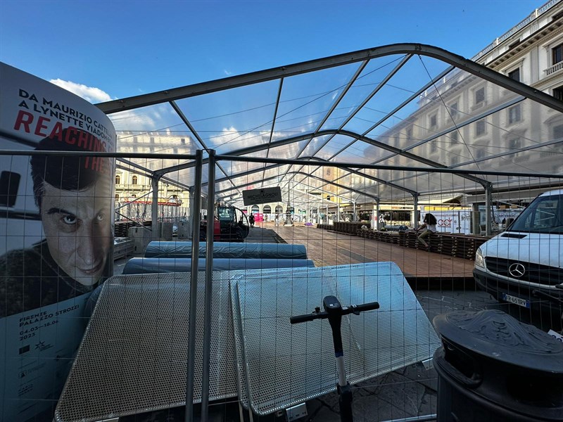 L'occupazione di Piazza della Repubblica