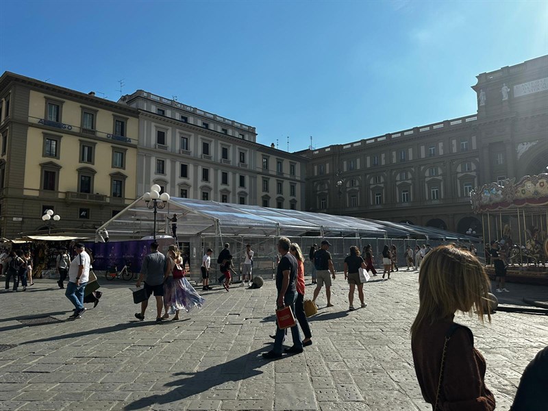 L'occupazione di Piazza della Repubblica