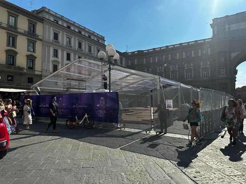 L'occupazione di Piazza della Repubblica