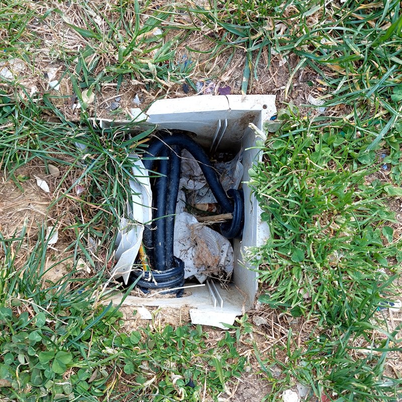 il degrado della ""nuova"" piazza