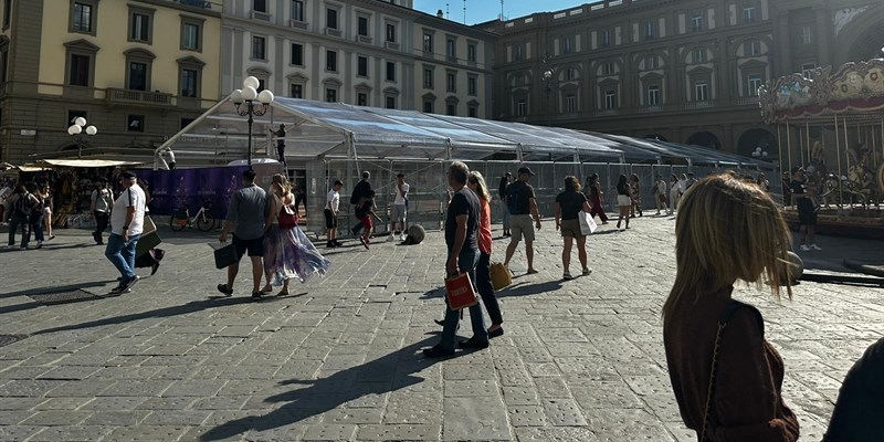 L'occupazione di piazza della Repubblica