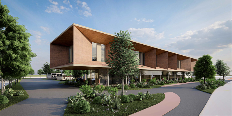 Il rendering del progetto