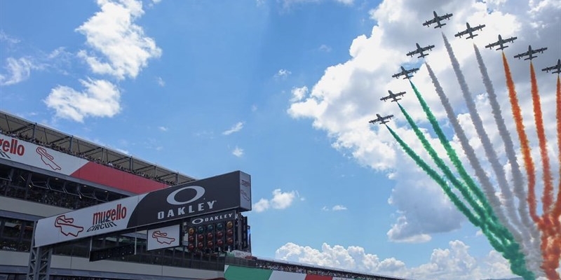 Le Frecce Tricolori al Mugello Circuit