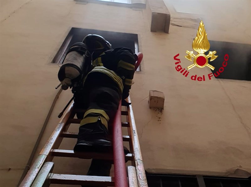 Un momento dell'intervento