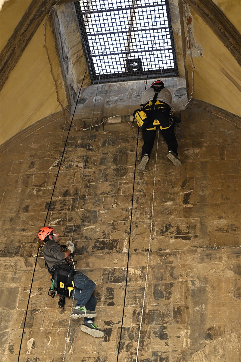 I monitoraggi nel Campanile di Giotto