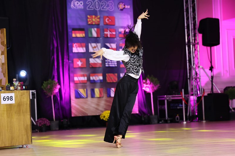 Viola Bichi impegnata nelle finali mondiali