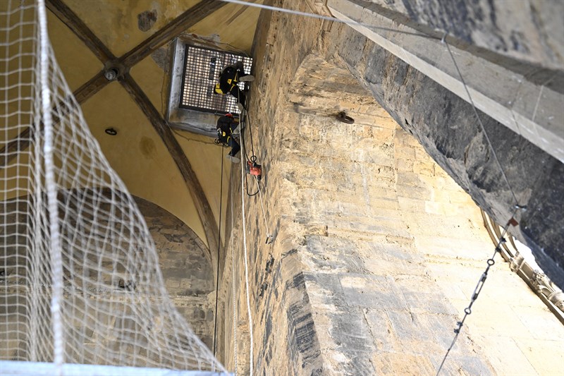 I monitoraggi nel Campanile di Giotto