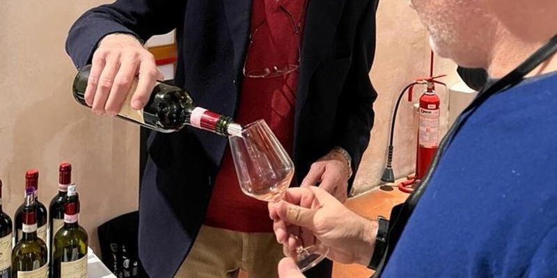 Un momento delle degustazioni