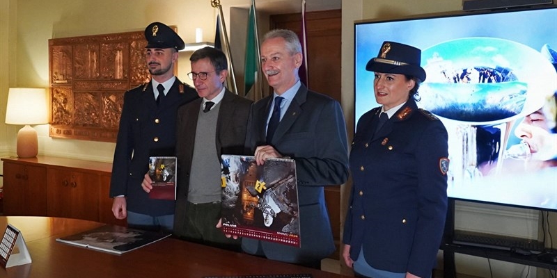La presentazione del calendario