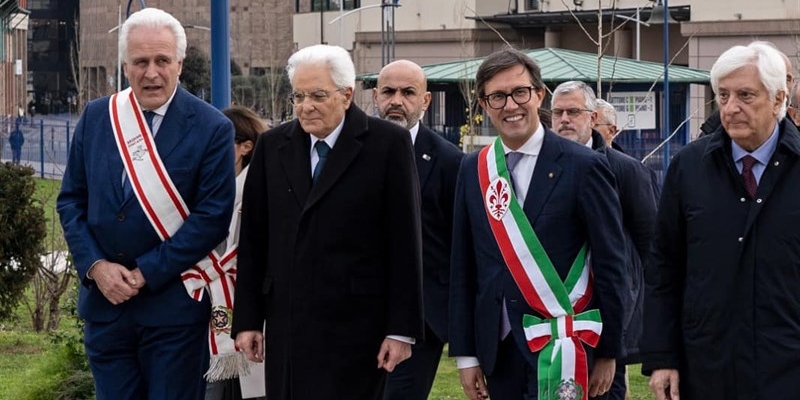 L'inaugurazione del parco Vigna