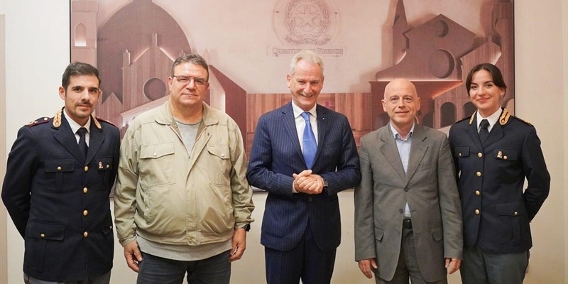 I comitati col Questore Auriemma