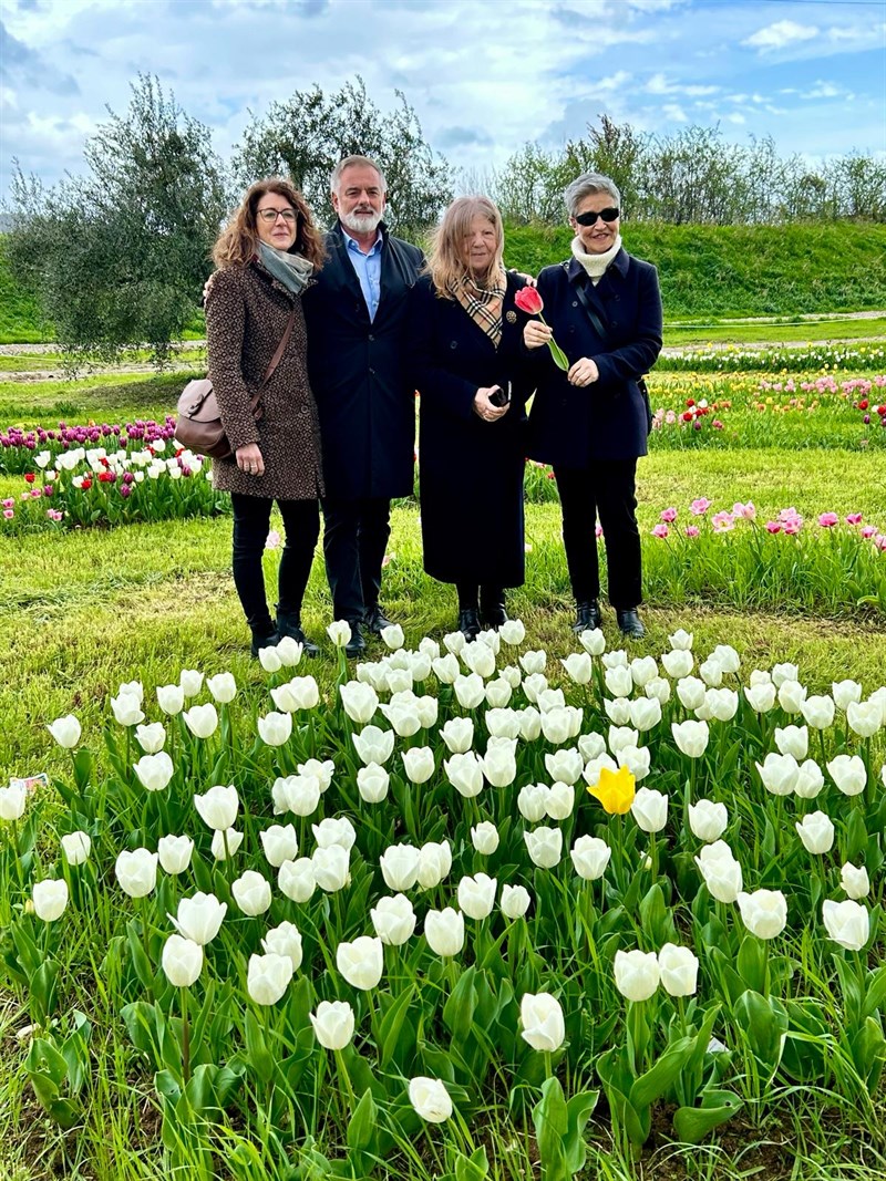 Inaugurato il campo dei tulipani a Calenzano