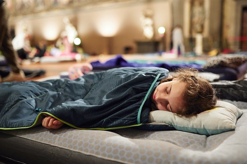 Un momento del festival dei bambini