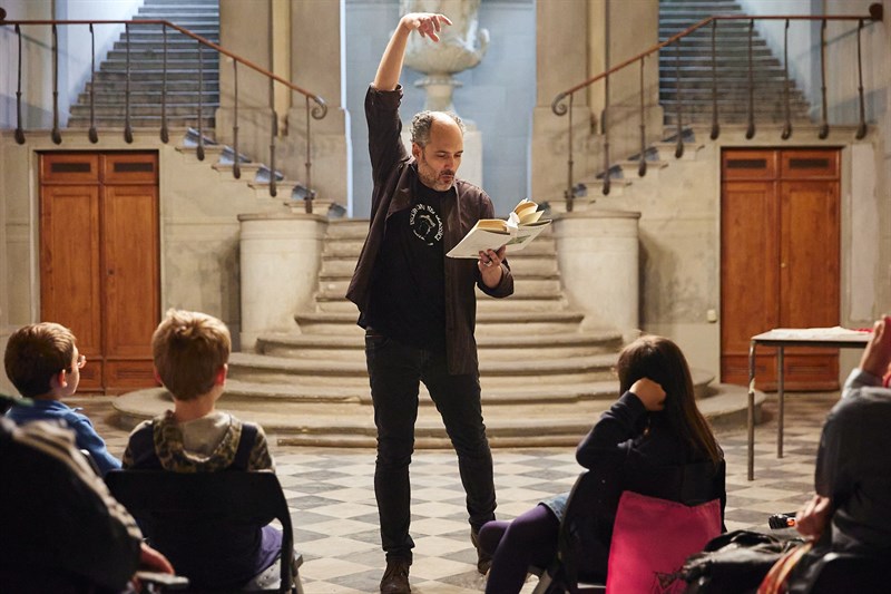 Un momento del festival dei bambini