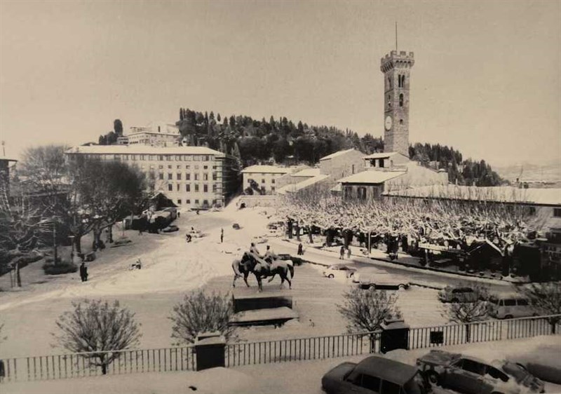Fiesole sotto la neve