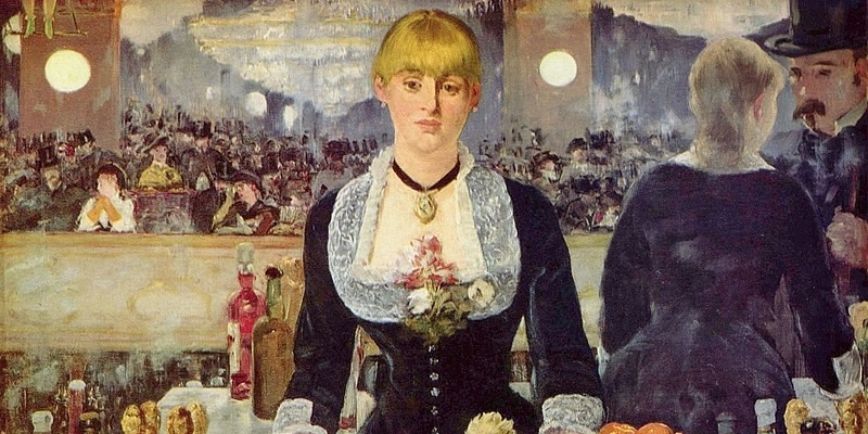 1869 - Si inaugura a Parigi le Follies Berger. Il bar delle Folies-Bergère di Édouard Manet