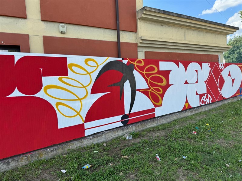 Un'altra porzione de murales