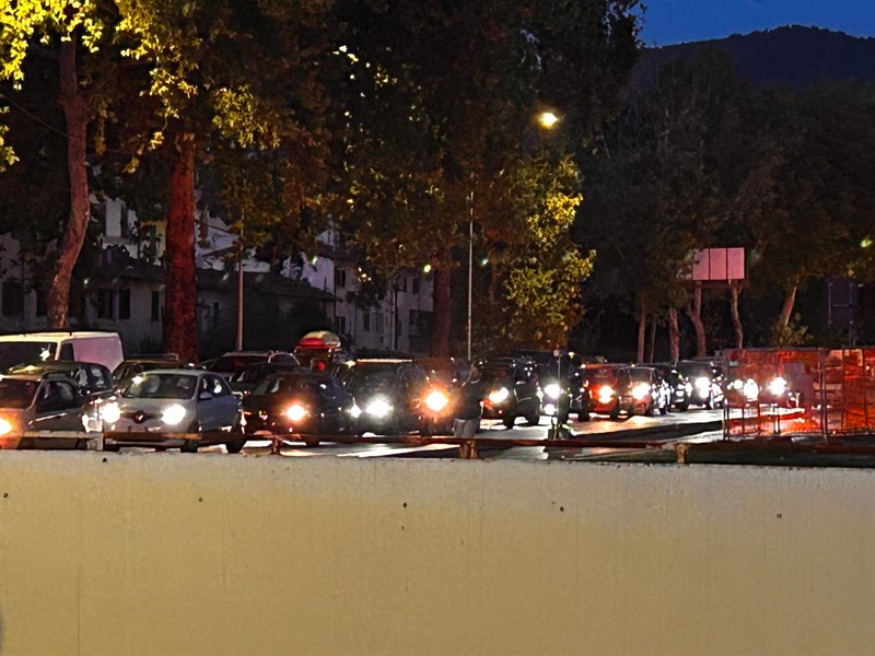 Una foto dell'incidente